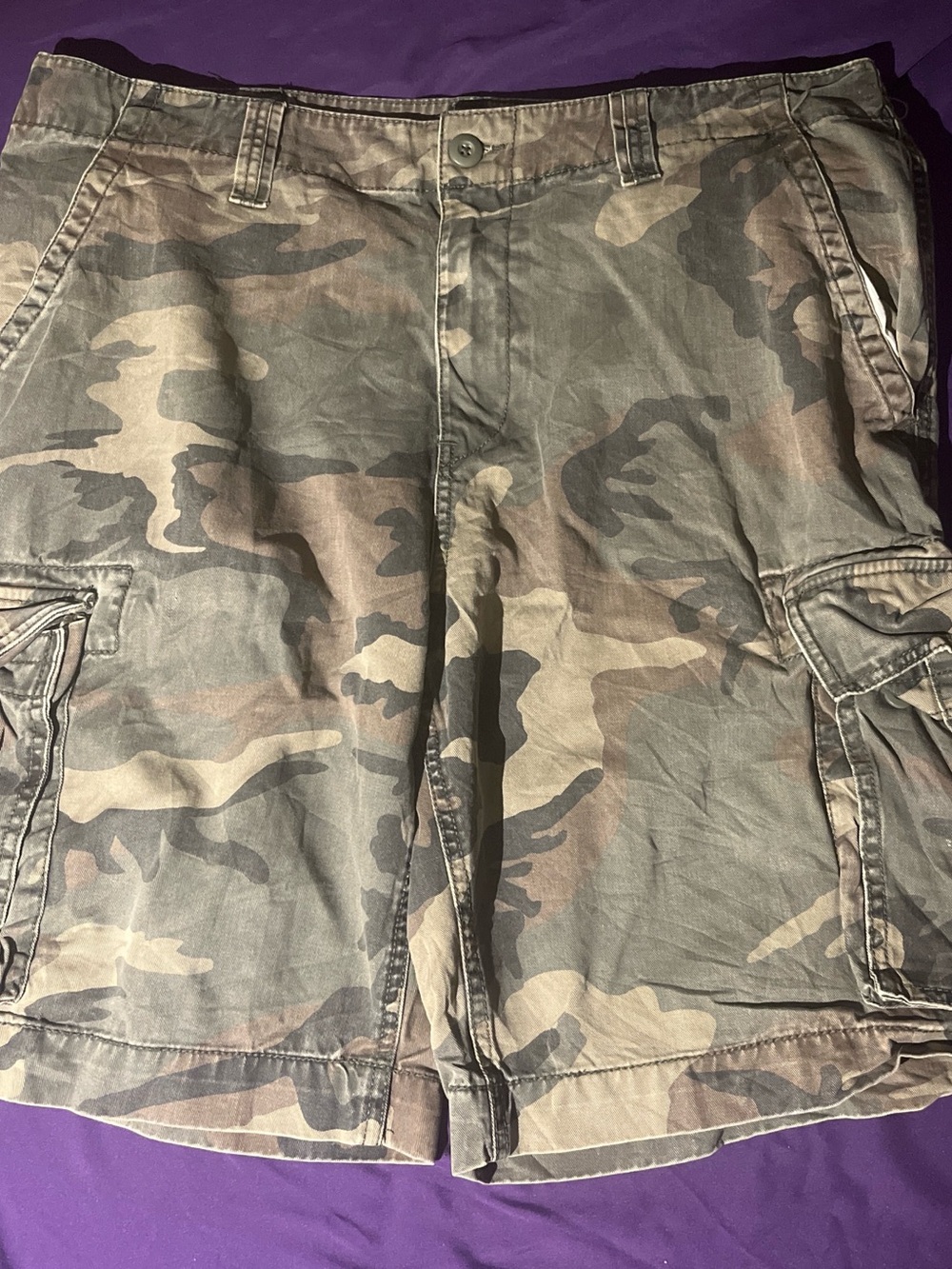 00s Type Camo Cargo Shorts